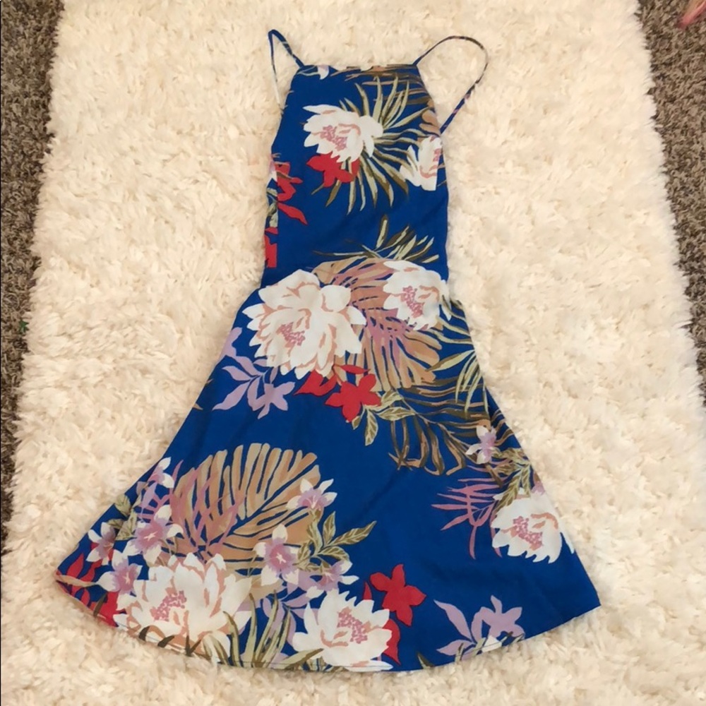 NWT Hawaiian print dress sz large